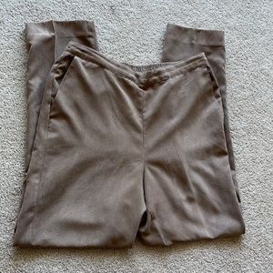 Vintage high rise straight leg cropped Alfred dunner pants